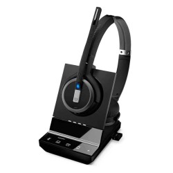 IMPACT SDW 5016 стерео DECT слушалки, UC, конвертируеми, BTD800 донгъл, базова станция, черен