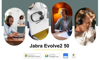 Надеждни жични слушалки и то с Bluetooth! Има такава екстра с Jabra Evolve2 50