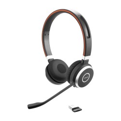 Jabra EVOLVE 65 TE стерео слушалки, MS, Bluetooth, USB-A