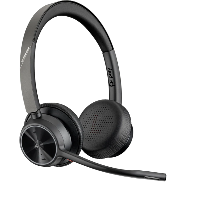 Poly Voyager 4320 Microsoft Teams Certified USB-A Headset +BT700 dongle Poly Voyager 4320 Microsoft Teams Certified USB-A Headset +BT700 dongle