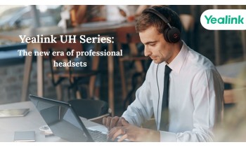 Новата ера в професионалните жични слушалки на Yealink UH