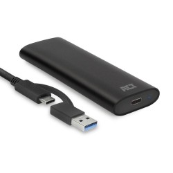 ACT AC1615 външна кутия за SSD диск, USB-C M.2 NVMe / PCIe SSD