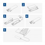 ACT AC1615 външна кутия за SSD диск, USB-C M.2 NVMe / PCIe SSD ACT AC1615 външна кутия за SSD диск, USB-C M.2 NVMe / PCIe SSD