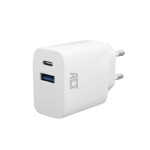 ACT AC2122 USB-C & USB-A GaNFast зарядно устройство 20W с Power Delivery PPS и Quick Charge 3.0