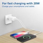 ACT AC2122 USB-C & USB-A GaNFast зарядно устройство 20W с Power Delivery PPS и Quick Charge 3.0