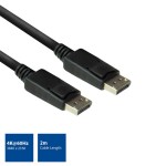 ACT AC3902 DisplayPort кабел 2 м (DP 1.2, 4K@60Hz) ACT AC3902 DisplayPort кабел 2 м (DP 1.2, 4K@60Hz)