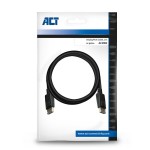 ACT AC3902 DisplayPort кабел 2 м (DP 1.2, 4K@60Hz) ACT AC3902 DisplayPort кабел 2 м (DP 1.2, 4K@60Hz)