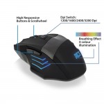 ACT AC5000 жична геймърска мишка с LED подсветка, 3200 DPI, черна ACT AC5000 жична геймърска мишка с LED подсветка, 3200 DPI, черна