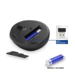 ACT AC5101 безжична ергономична вертикална мишка, 1600 DPI, USB-A наноприемник