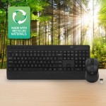 ACT AC5725 безжичен комплект клавиатура и мишка, безшумен, направен от рециклирани материали ACT AC5725 безжичен комплект клавиатура и мишка, безшумен, направен от рециклирани материали