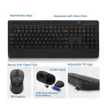 ACT AC5725 безжичен комплект клавиатура и мишка, безшумен, направен от рециклирани материали ACT AC5725 безжичен комплект клавиатура и мишка, безшумен, направен от рециклирани материали