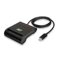 ACT AC6020 USB-C четец за смарт карти и eID, ISO 7816