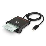 ACT AC6020 USB-C четец за смарт карти и eID карти ACT AC6020 USB-C четец за смарт карти и eID карти