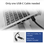 ACT AC7048 универсална USB-C докинг станция 4K за 2 или 3 HDMI/DisplayPort монитора (DisplayLink) ACT AC7048 универсална USB-C докинг станция 4K за 2 или 3 HDMI/DisplayPort монитора (DisplayLink)