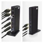 ACT AC7049 универсална USB-C или USB-A докинг станция за 2 HDMI монитора (DisplayLink) ACT AC7049 универсална USB-C или USB-A докинг станция за 2 HDMI монитора (DisplayLink)