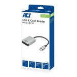 ACT AC7056 USB-C четец за карти SD и microSD (SD 4.0 UHS-II)