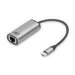 ACT AC7081 USB-C към 2.5 Gigabit Ethernet адаптер, USB 3.2 Gen1, RJ45, алуминиев корпус