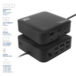 ACT AC7150 универсална USB-C докинг станция с DisplayLink, поддръжка на 2× 4K HDMI/DisplayPort монитора и 85W Power Delivery ACT AC7150 универсална USB-C докинг станция с DisplayLink, поддръжка на 2× 4K HDMI/DisplayPort монитора и 85W Power Delivery