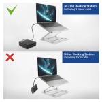 ACT AC7150 универсална USB-C докинг станция с DisplayLink, поддръжка на 2× 4K HDMI/DisplayPort монитора и 85W Power Delivery ACT AC7150 универсална USB-C докинг станция с DisplayLink, поддръжка на 2× 4K HDMI/DisplayPort монитора и 85W Power Delivery