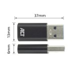 ACT AC7376 USB-A към USB-C адаптер – USB 3.2 Gen1, 5Gbps ACT AC7376 USB-A към USB-C адаптер – USB 3.2 Gen1, 5Gbps