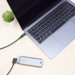 USB-C кабел ACT USB 3.2 Gen 2 (10Gbps, 60W, 4K@30Hz) – прав към ъглов (ляв/десен), 2 м
