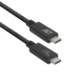 ACT AC7431 USB-C към USB-C кабел, USB4, 20Gbps, 240W, USB-IF сертифициран, 1 метър