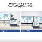 ACT AC7431 USB-C към USB-C кабел, USB4, 20Gbps, 240W, USB-IF сертифициран, 1 метър