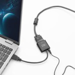 ACT AC7535 HDMI към VGA адаптер с аудио (0.25 м, 1080p)