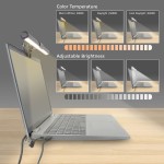 ACT LED лампа за лаптоп с регулируема яркост с щипка, USB захранване