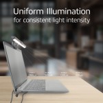 ACT LED лампа за лаптоп с регулируема яркост с щипка, USB захранване