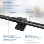 ACT LED лампа за монитор с USB захранване, сензорно управление и автоматично регулиране на яркосттта