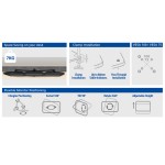 ACT ергономична стойка за 3 монитора до 27"