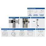ACT ергономична настолна стойка за 2 мониторa 27"