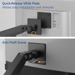 ACT Office Premium ергономична стойка с газов механизъм за 1 монитор до 49” и лаптоп до 17.3” ACT Office Premium ергономична стойка с газов механизъм за 1 монитор до 49” и лаптоп до 17.3”