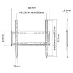 ACT FIX TV WALL MOUNT L, стенна стойка за телевизори от 32" до 55"