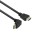 ACT HDMI M/M кабел с един ъглов конектор, 1.0M