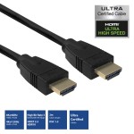 ACT HDMI 8K Ultra High Speed сертифициран кабел, версия 2.1, 2.0M