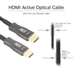 ACT HDMI Premium 4K активен оптичен кабел (AOC), 25М