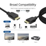 ACT AK3945 HDMI Premium сертифициран кабел, 3 м, 4K 60Hz, HDMI 2.0b