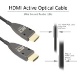 ACT HDMI Premium High Speed 4K активен оптичен кабел (AOC), версия 2.1, HDMI-A – HDMI-A, 20.0M