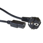 ACT AK5145 захранващ кабел Schuko към C13 0.5 м, черен ACT AK5145 захранващ кабел Schuko към C13 0.5 м, черен
