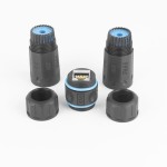 ACT екраниран външен CAT6A RJ45 съединител с IP68 защита