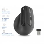 ACT AC5155 безжична ергономична мишка, Bluetooth, 7 бутона, 2400 DPI ACT AC5155 безжична ергономична мишка, Bluetooth, 7 бутона, 2400 DPI