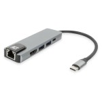 ACT AC7091 USB-C докинг станция с HDMI 4K@60Hz, Gigabit Ethernet, 2x USB-A и USB-C Power Delivery 100W ACT AC7091 USB-C докинг станция с HDMI 4K@60Hz, Gigabit Ethernet, 2x USB-A и USB-C Power Delivery 100W