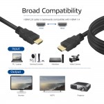 ACT AK3902 HDMI High Speed кабел v2.0, HDMI-A мъжки към HDMI-A мъжки, 2 m