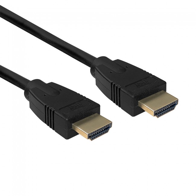 ACT AK3910 HDMI Ultra High Speed кабел HDMI A към HDMI A, 3 м, 8K 60Hz, 4K 144Hz, 48 Gb/s, черен ACT AK3910 HDMI Ultra High Speed кабел HDMI A към HDMI A, 3 м, 8K 60Hz, 4K 144Hz, 48 Gb/s, черен