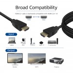 ACT AK3910 HDMI Ultra High Speed кабел HDMI A към HDMI A, 3 м, 8K 60Hz, 4K 144Hz, 48 Gb/s, черен ACT AK3910 HDMI Ultra High Speed кабел HDMI A към HDMI A, 3 м, 8K 60Hz, 4K 144Hz, 48 Gb/s, черен