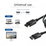 ACT AK3980 DisplayPort кабел, 2 м, 4K UHD 60Hz, Pin 20 свързан, черен ACT AK3980 DisplayPort кабел, 2 м, 4K UHD 60Hz, Pin 20 свързан, черен