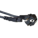 ACT AK5407 Захранващ кабел Schuko CEE 7/7 към IEC 60320 C5, 0.5 m, черен ACT AK5407 Захранващ кабел Schuko CEE 7/7 към IEC 60320 C5, 0.5 m, черен