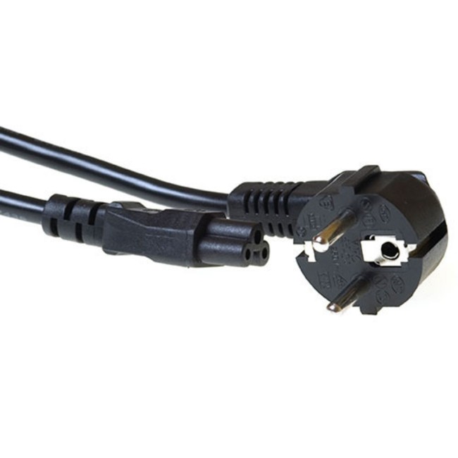 ACT AK5408 захранващ кабел Schuko CEE 7/7 към IEC 60320 C5, 1.5 m, черен ACT AK5408 захранващ кабел Schuko CEE 7/7 към IEC 60320 C5, 1.5 m, черен